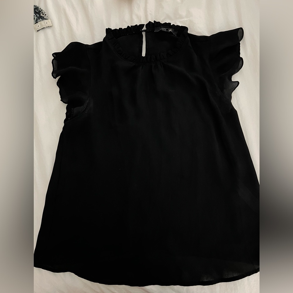 Forever 21 Black Blouse